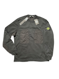 Stone Island Crewneck With Nylon Metal
