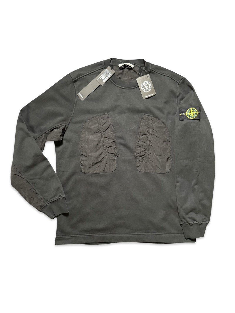 Stone Island Crewneck With Nylon Metal