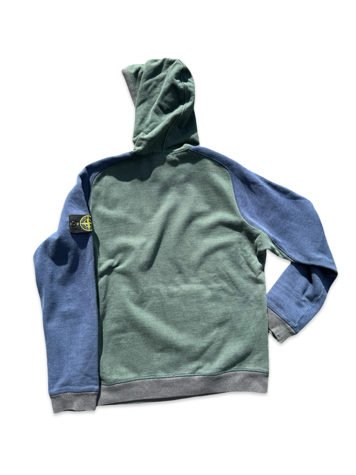 Stone Island 2 Tone Pullover Hoodie
