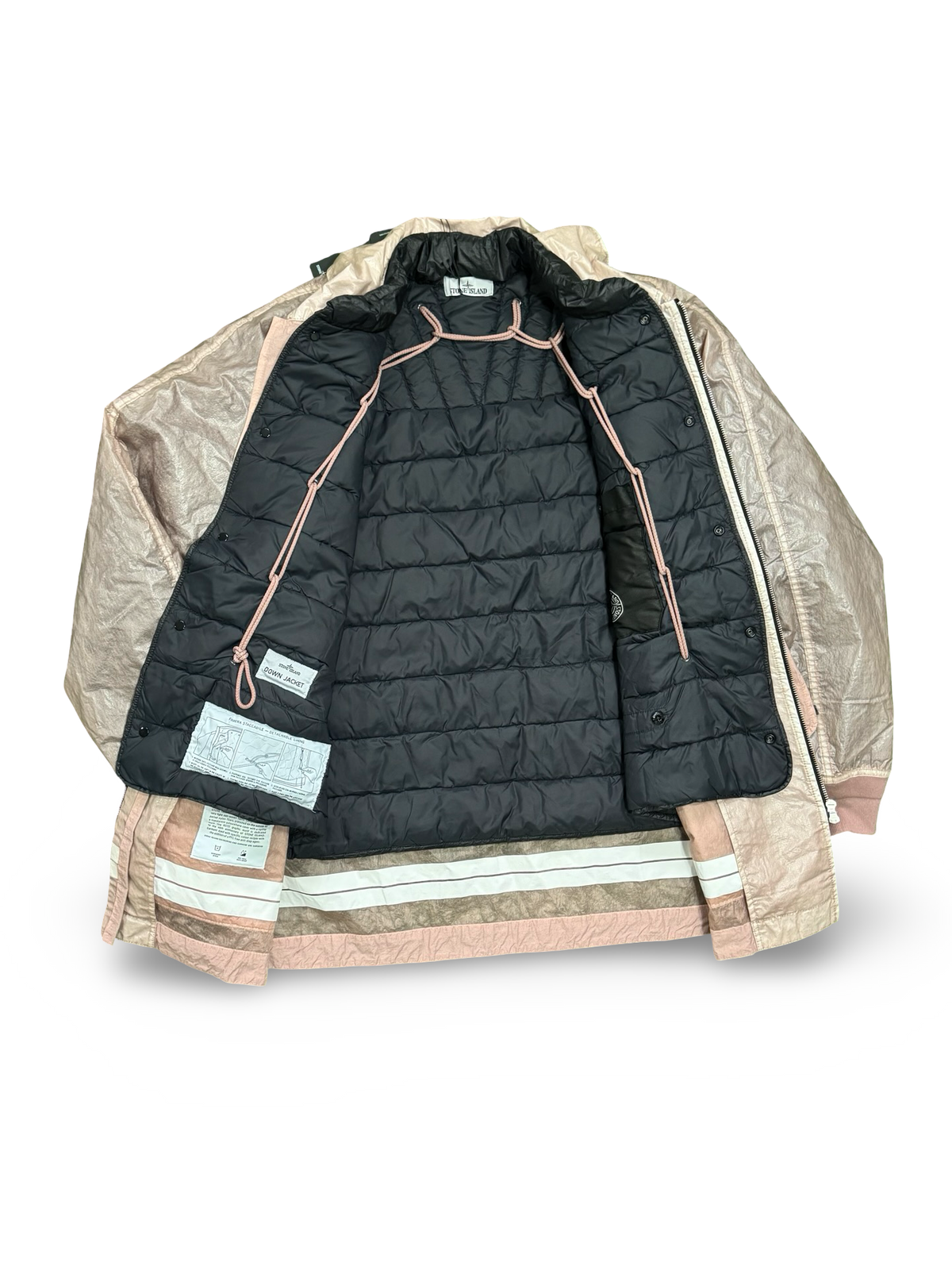 Stone Island 82/22 Microfelt With Ripstop Cover