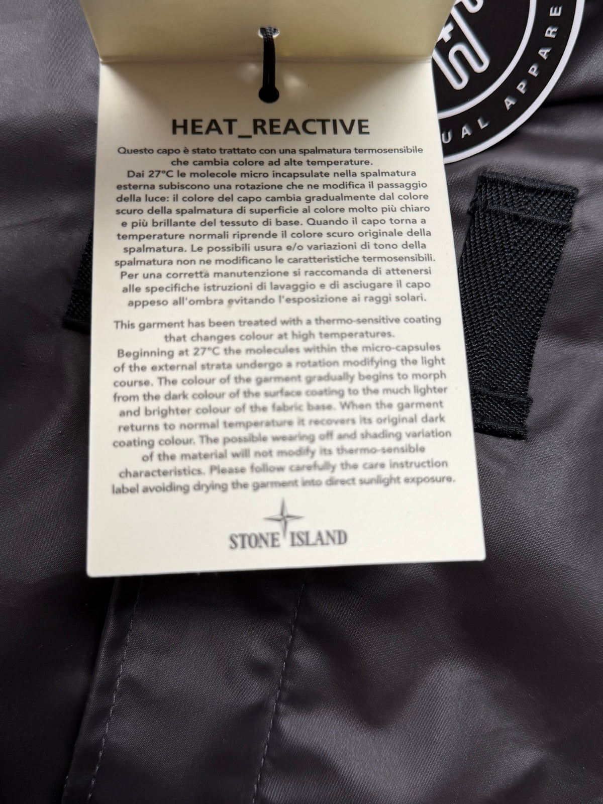 Stone Island Heat Reactive