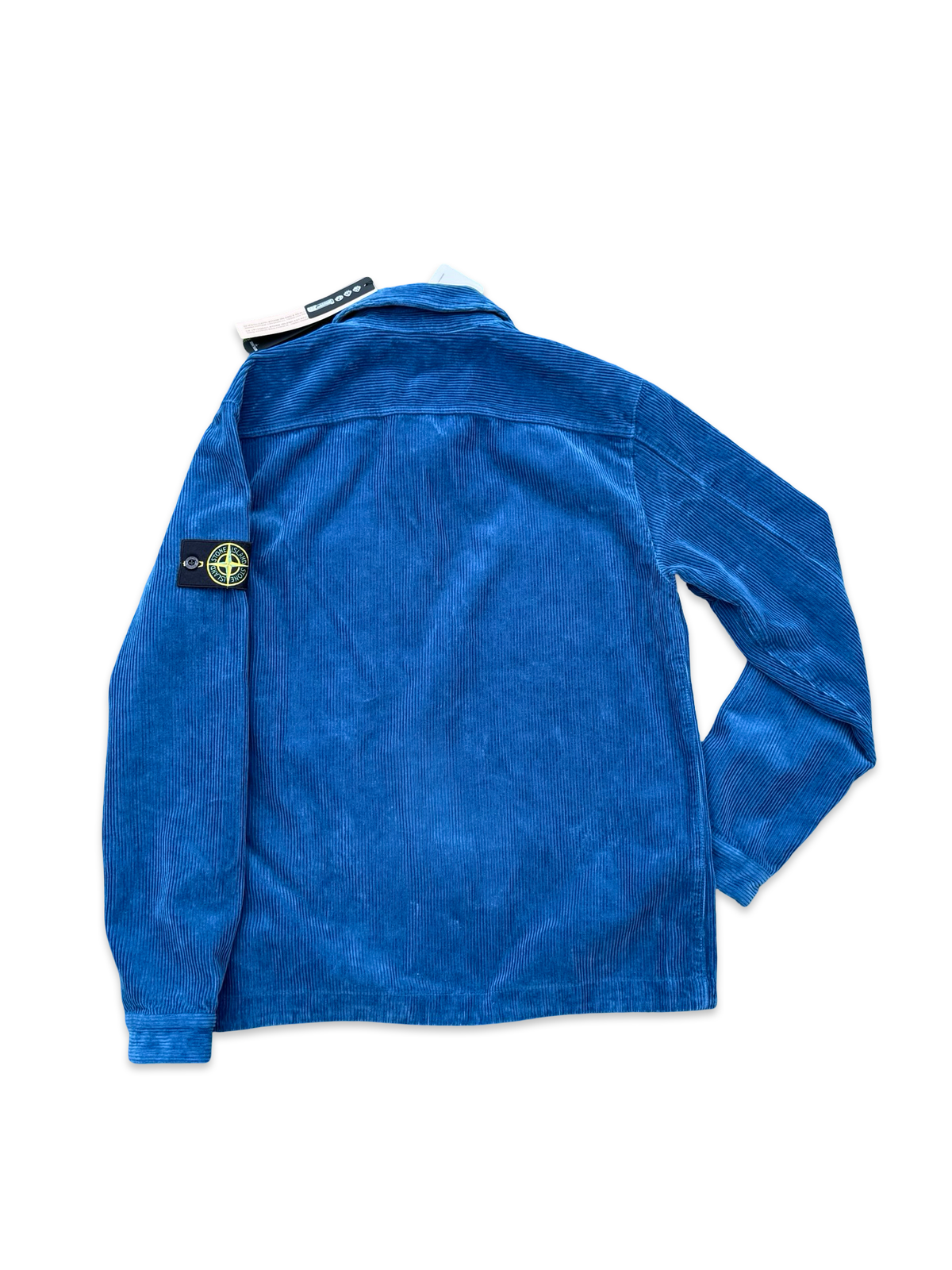 Stone Island Corduroy Zip Up Overshirt