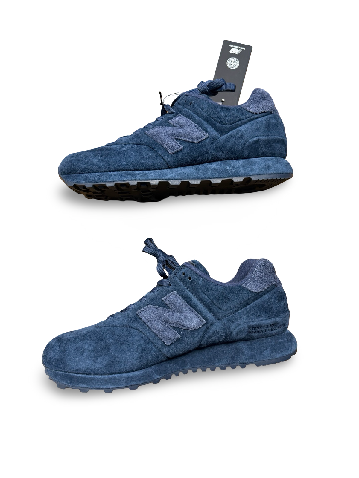 Stone Island | New Balance 574 Ghost Trainers