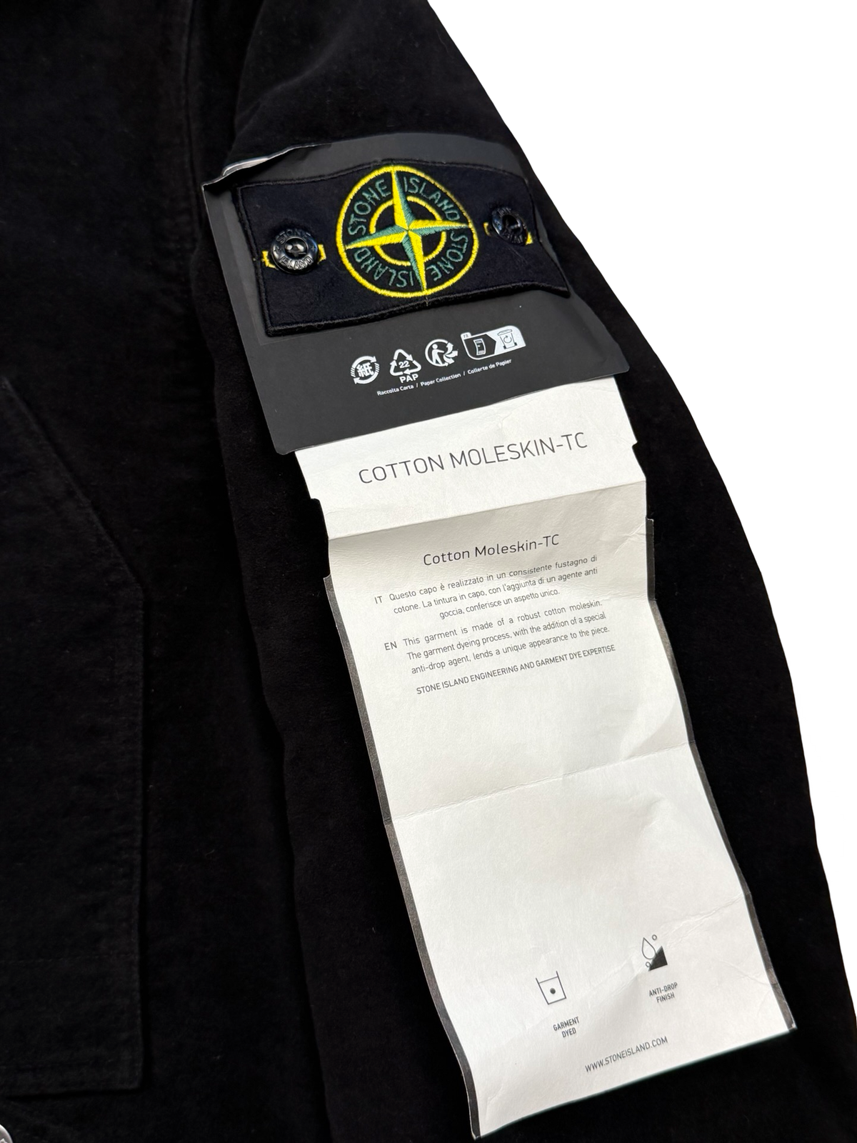 Stone Island Cotton Moleskin-TC