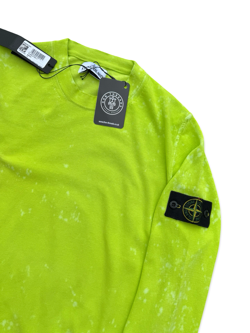 Stone Island Acid Wash OVD Knit Crewneck