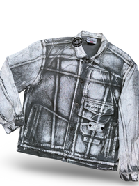 Stone Island | Supreme Reflective Bull Denim-TC