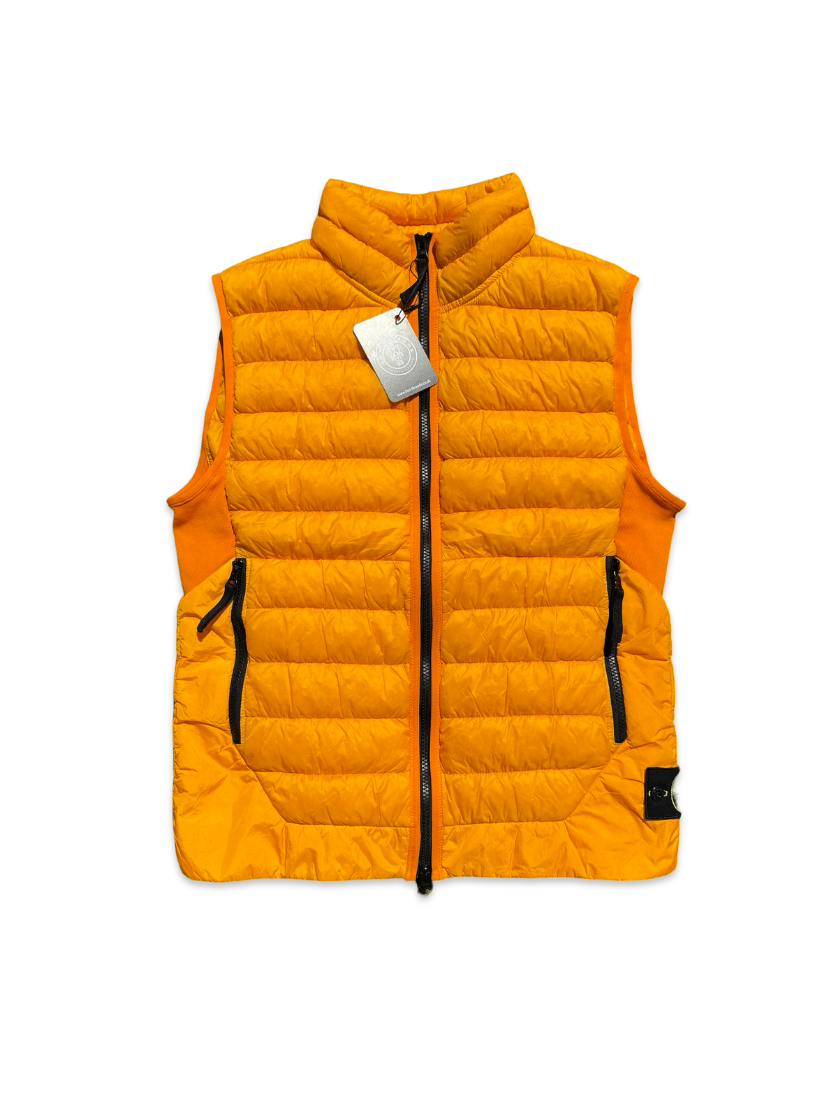 Stone Island Garment Dyed Micro Yarn Down Gilet