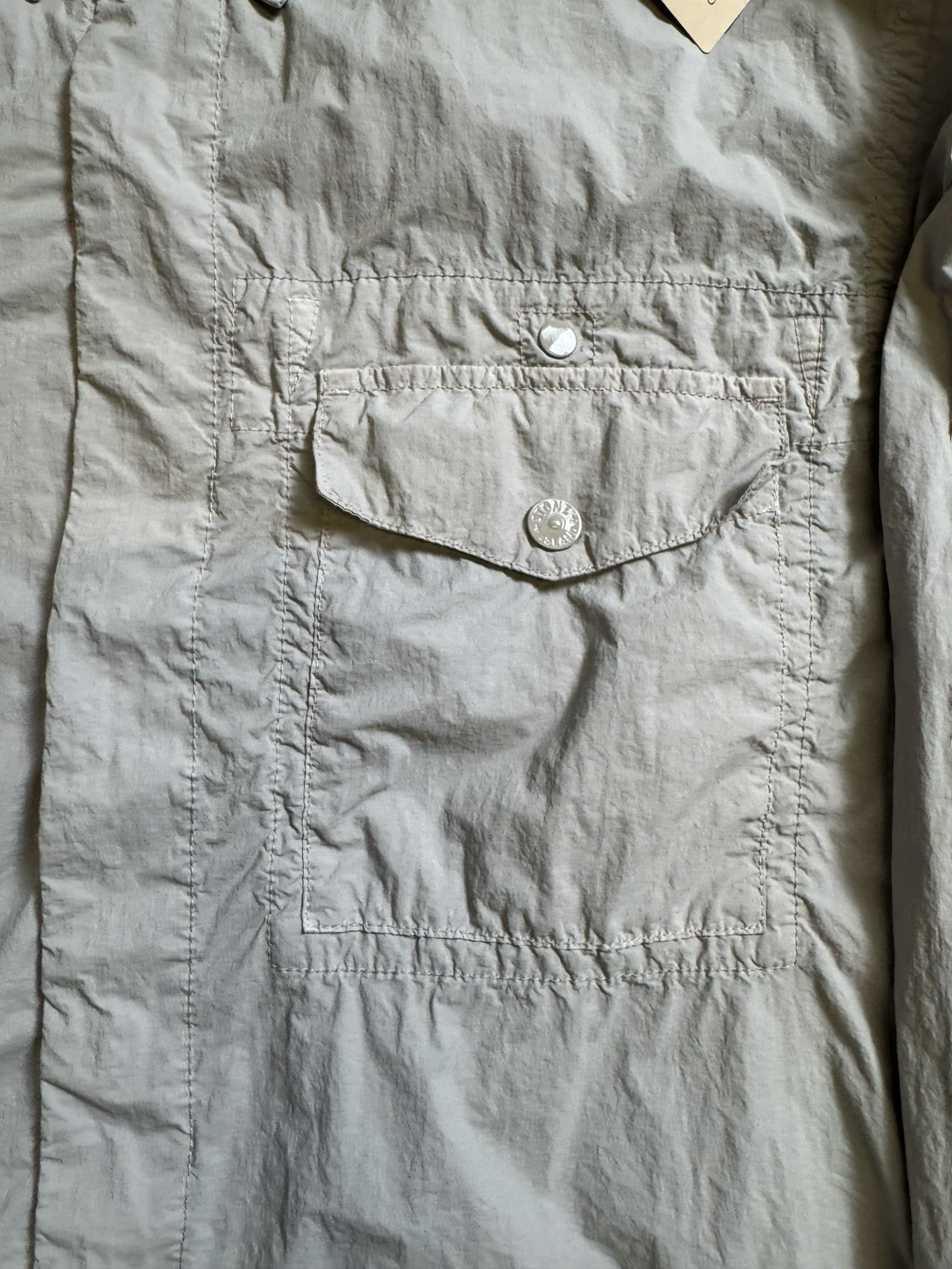 Stone Island Ghost Project Nylon Smerigliato