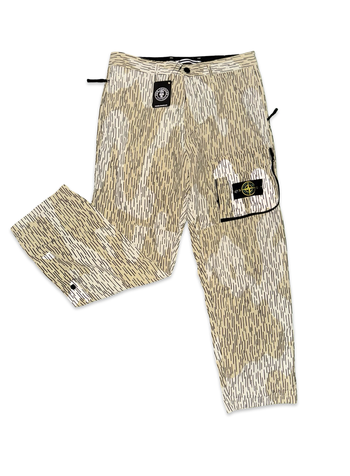 Stone Island Rain Camo Reflective Cargo Trousers