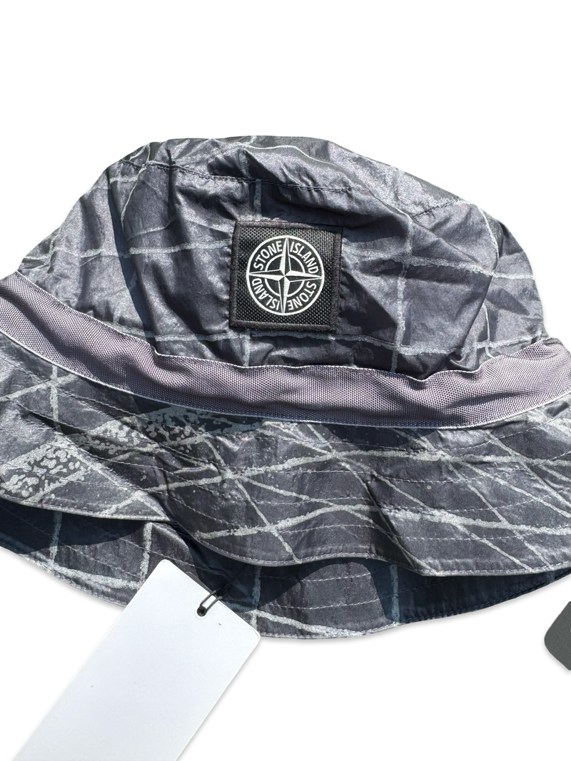 Stone Island Reflective Grid Bucket Hat