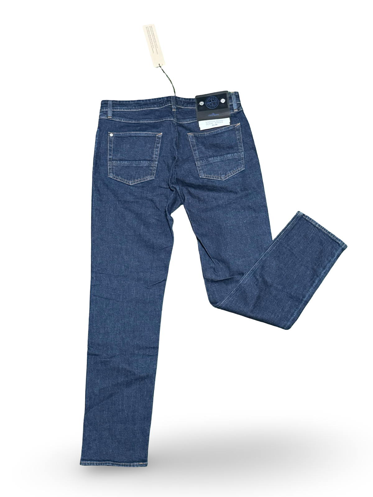 Stone Island Stretch Indigo Denim - Rinsed Jeans Type Slim