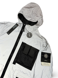 Stone Island Garment Dyed Plated Reflective With Mussola Gomata