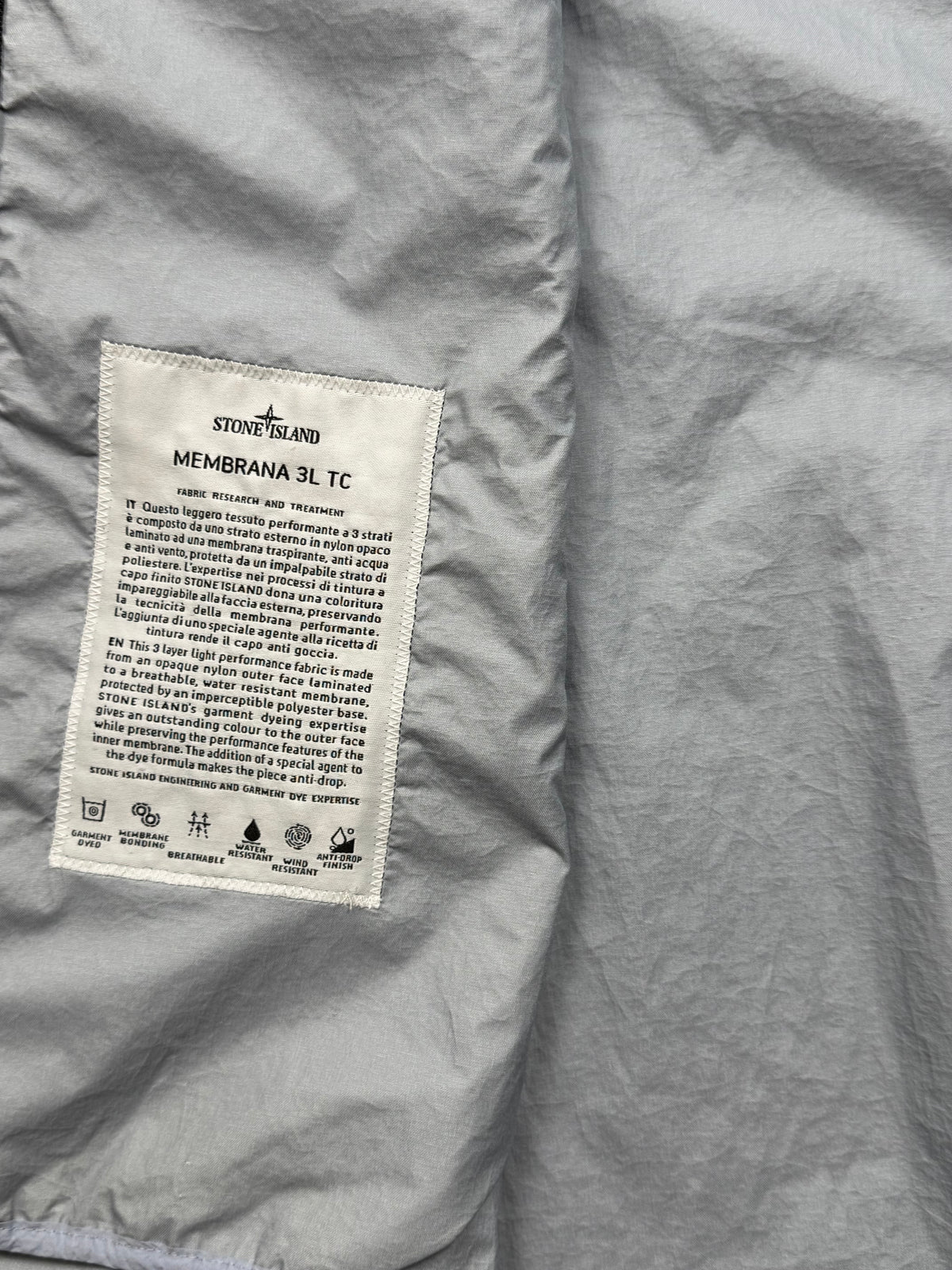 Stone Island Membrana Parka 3L TC