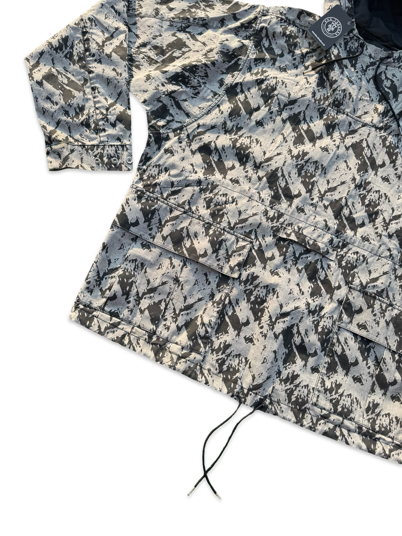 Stone Island Shadow Project Discharge Cotton Smock