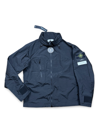 Stone Island Black Metal Lamina Poly Ripstop