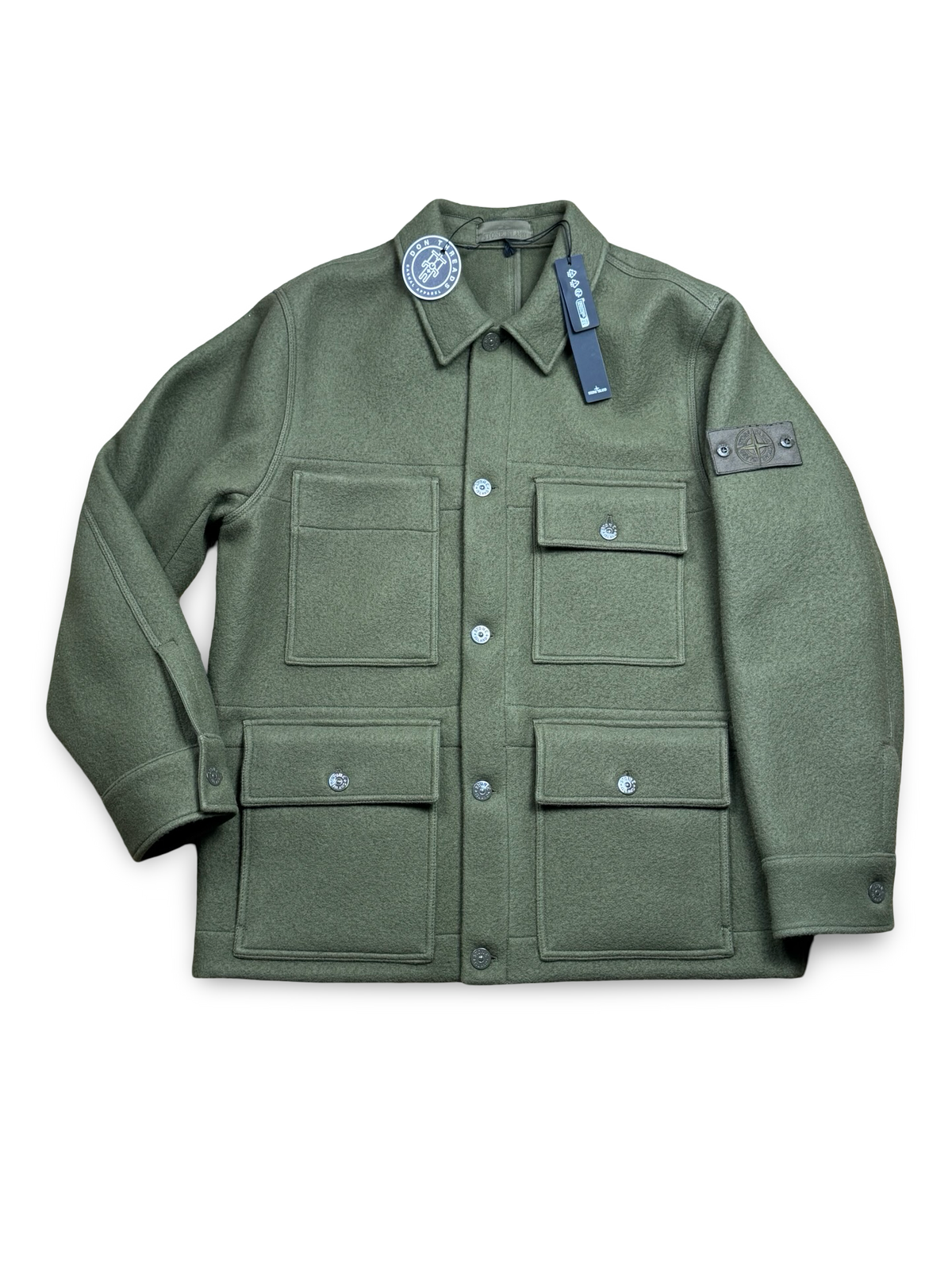 Stone Island Heavy Melton Ghost Piece