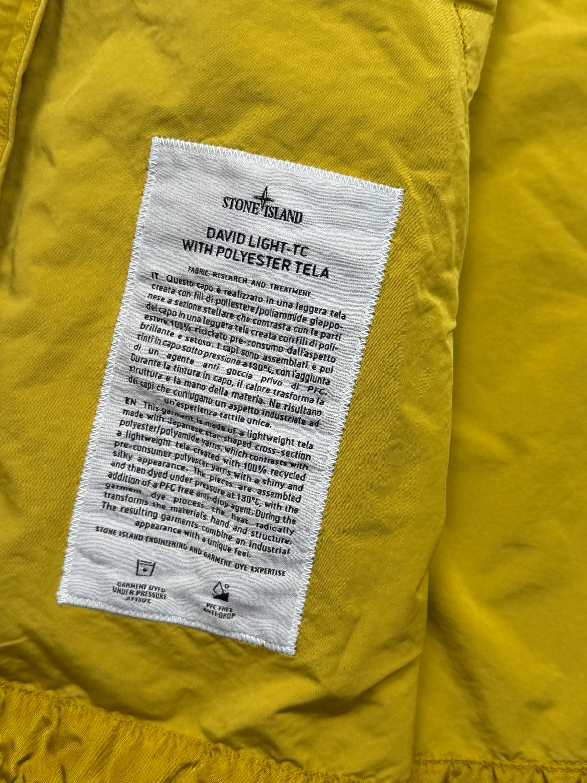 Stone Island David Light-TC With Polyester Tela