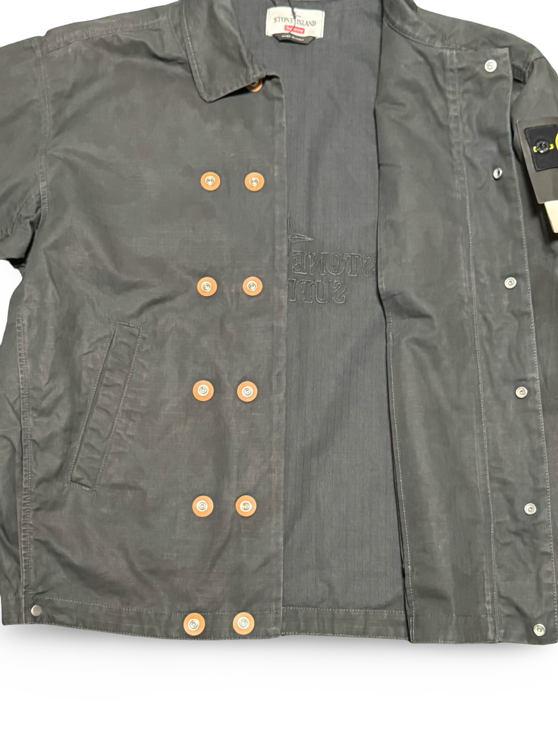 Stone Island x Supreme Cotton Ripstop Ice Jacket Camoflage