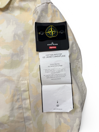Stone Island x Supreme Cotton Ripstop Ice Jacket Camouflage
