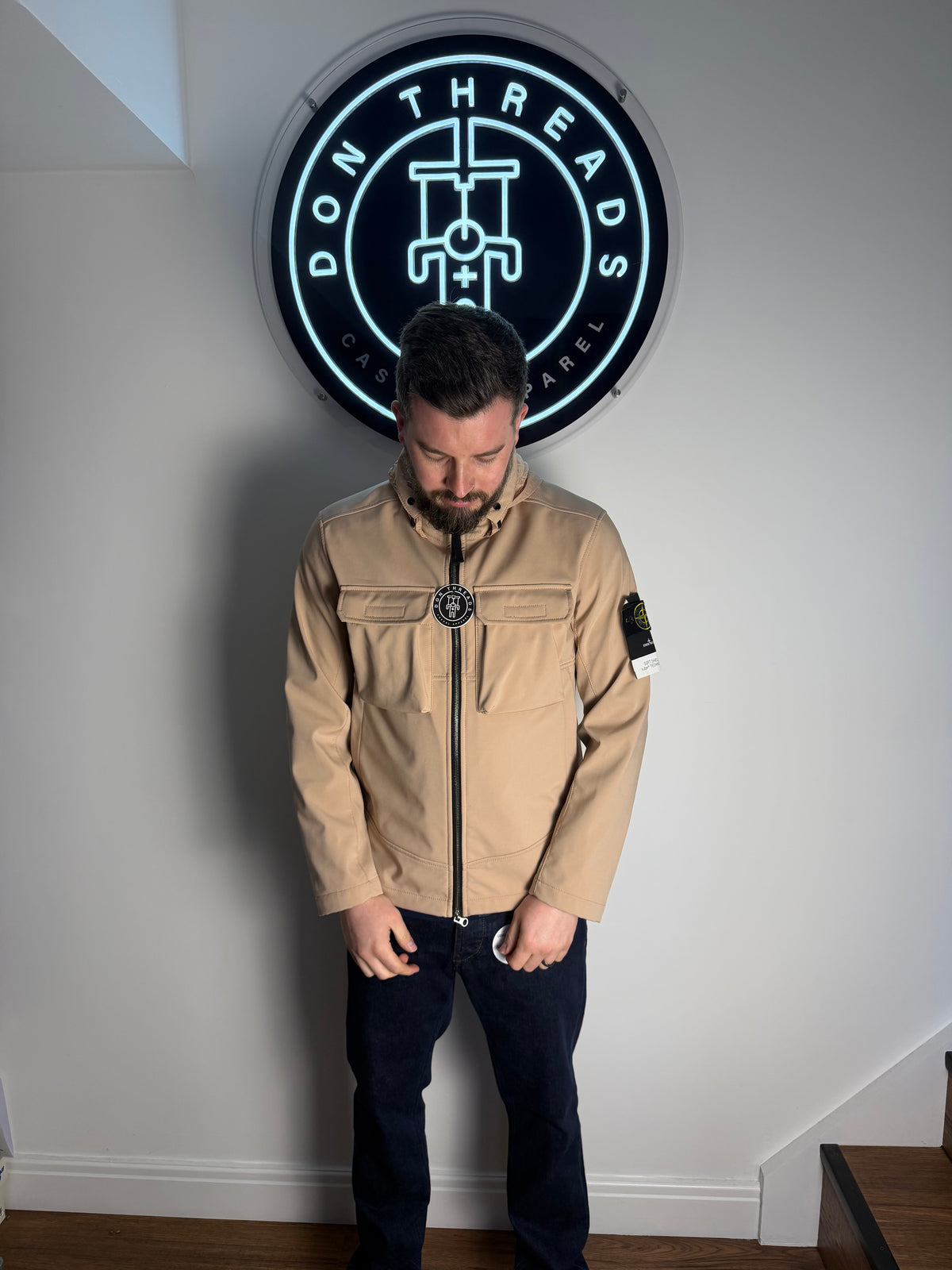 Stone Island Soft Shell-R e.dye Technology