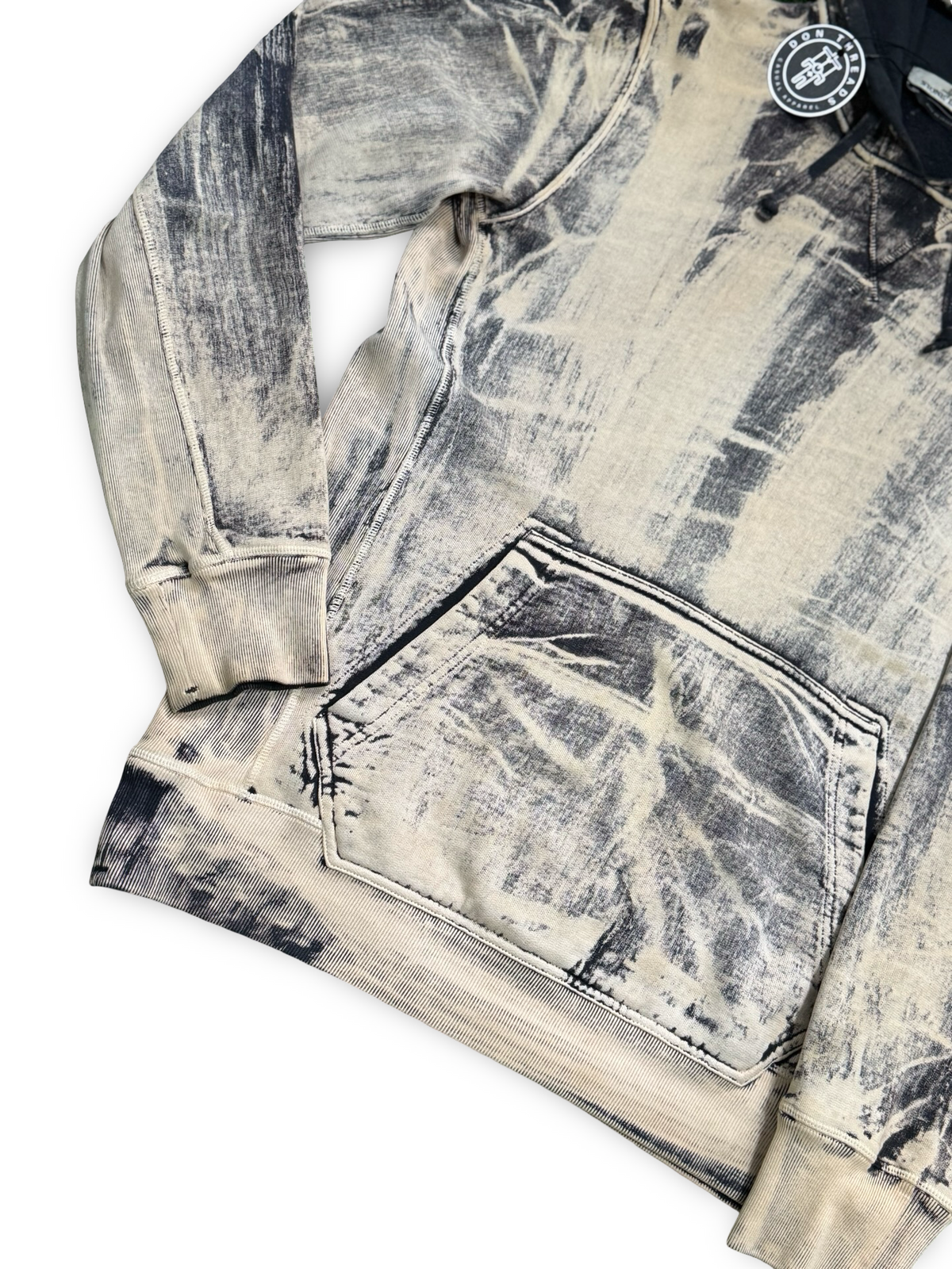 Stone Island Hand Corrosion Pullover Hoodie