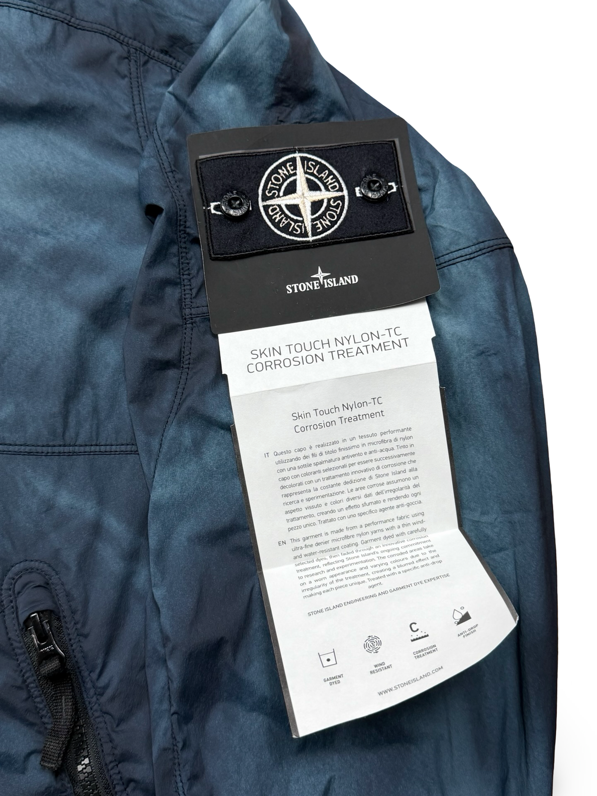 Stone Island Skin Touch Nylon-TC Corrosion Treatment
