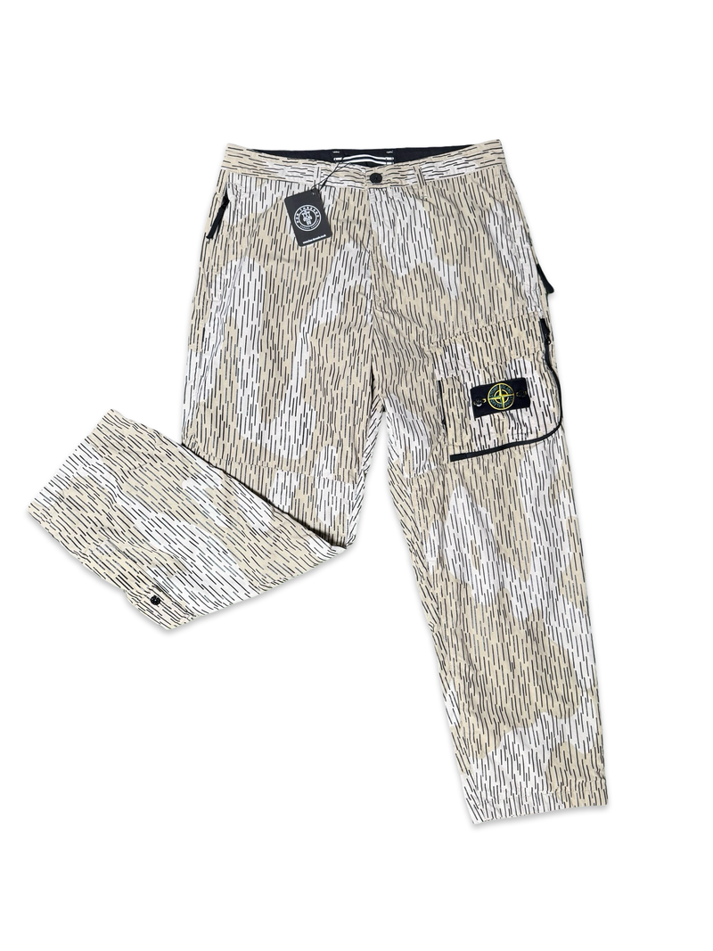 Stone Island Rain Camo Reflective Cargo Trousers