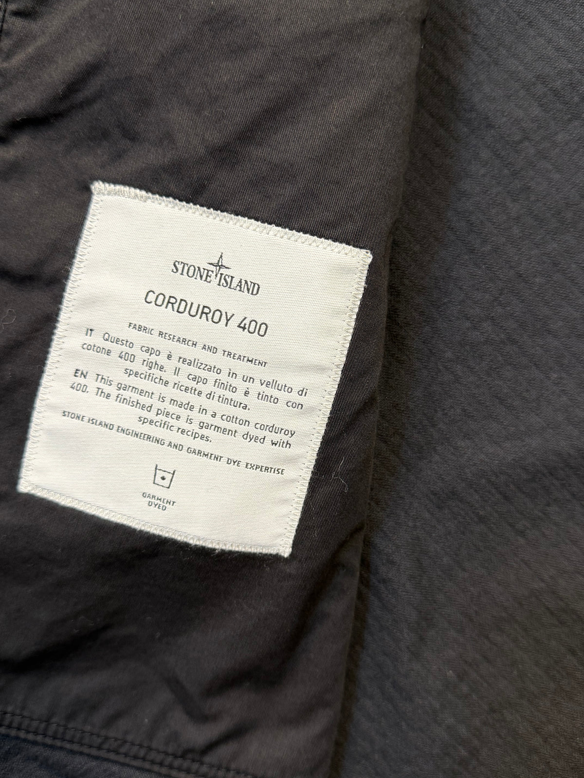 Stone Island Corduroy 400