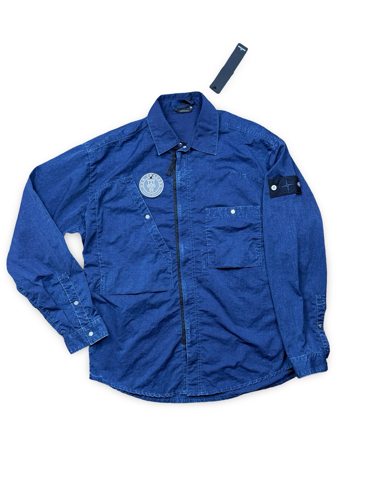 Stone Island Hollow Denim Research Logo