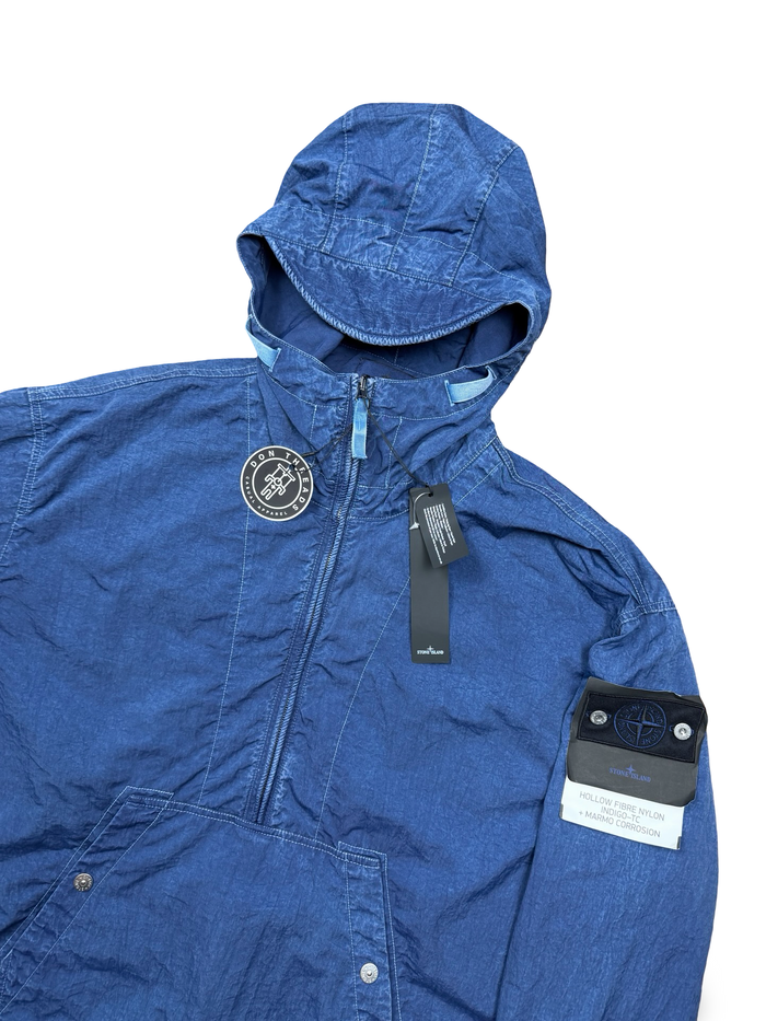 Stone Island Hollow Fibre Nylon Indigo-TC + Marmo Corrosion