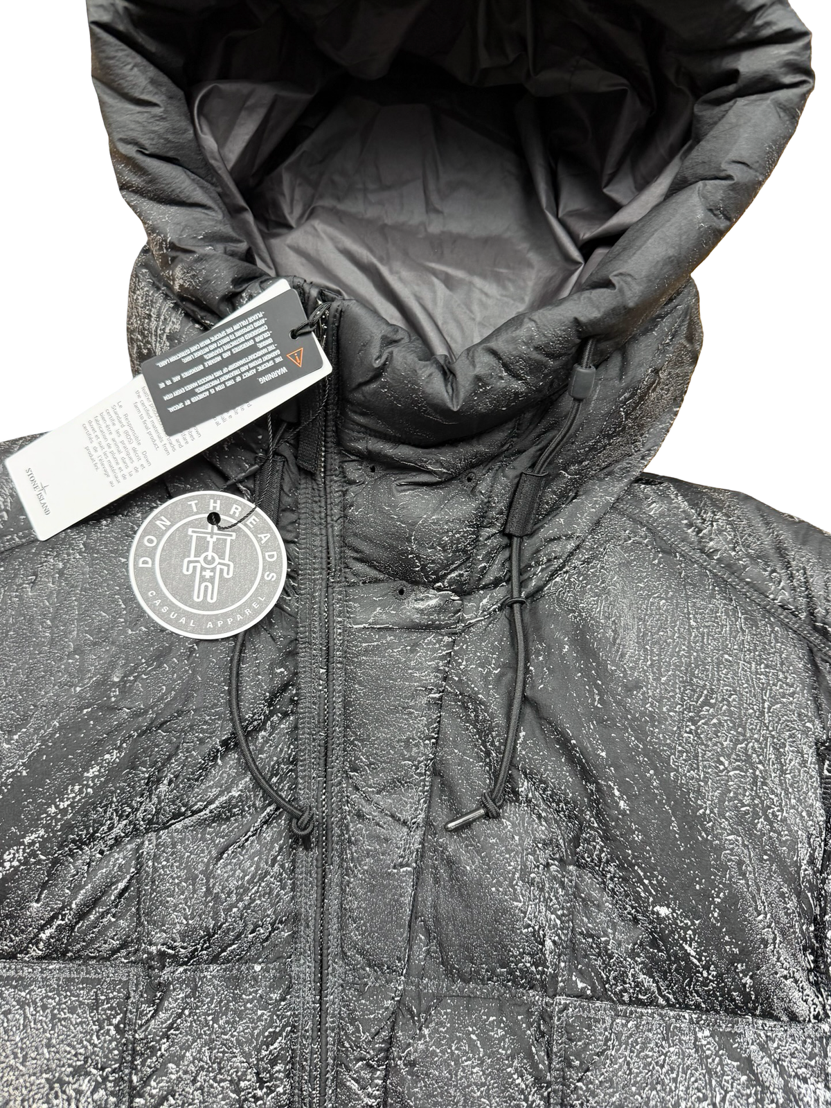 Stone Island Light Nylon Tela Hand Sprayed Reflective