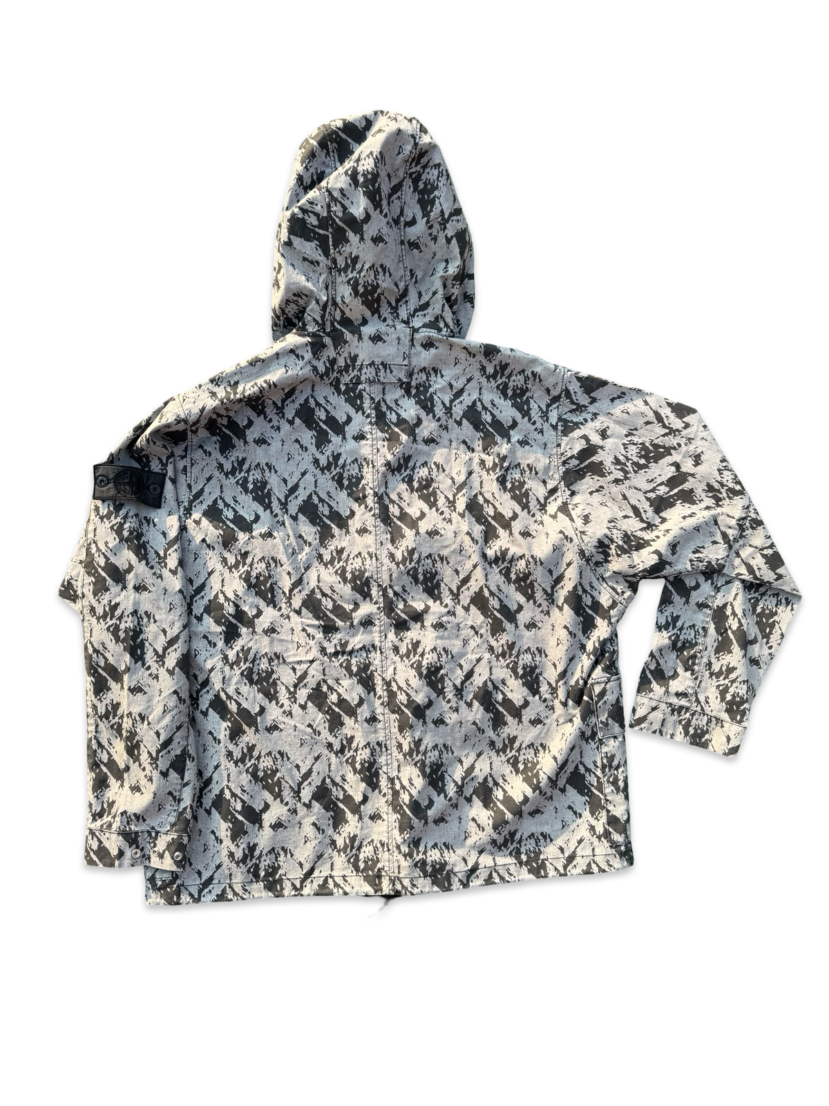 Stone Island Shadow Project Discharge Cotton Smock