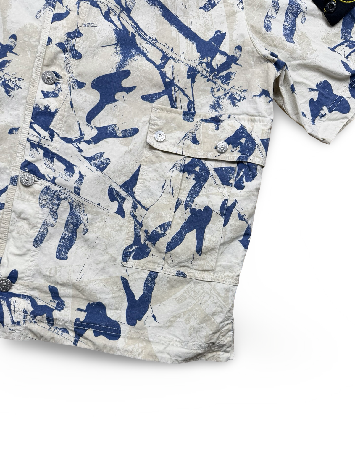 Stone Island Scan Camo On Stretch Ripstop OVD