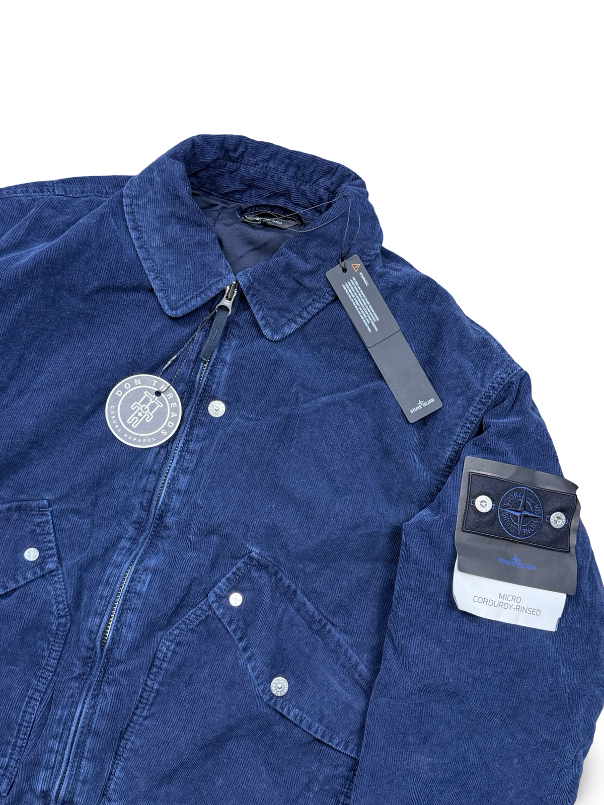 Stone Island Micro Corduroy-Rinsed Bomber