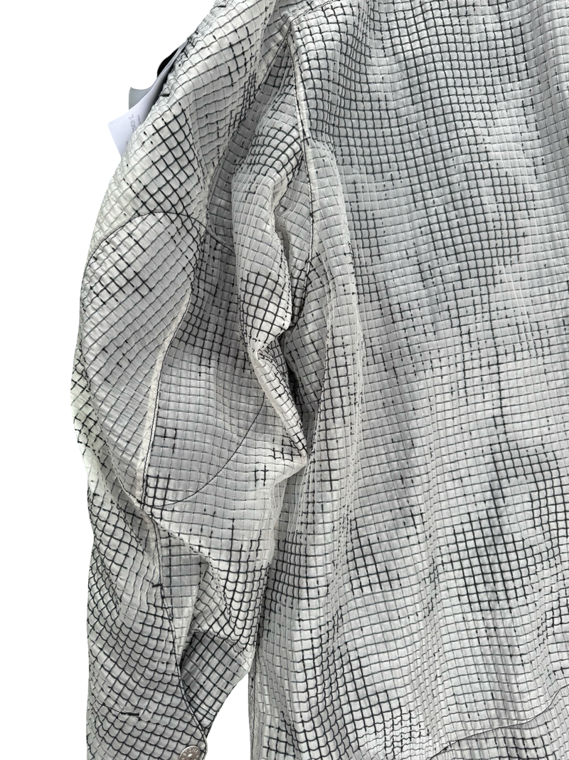 Stone Island Shadow Project Distorted Ripstop Organza-TC