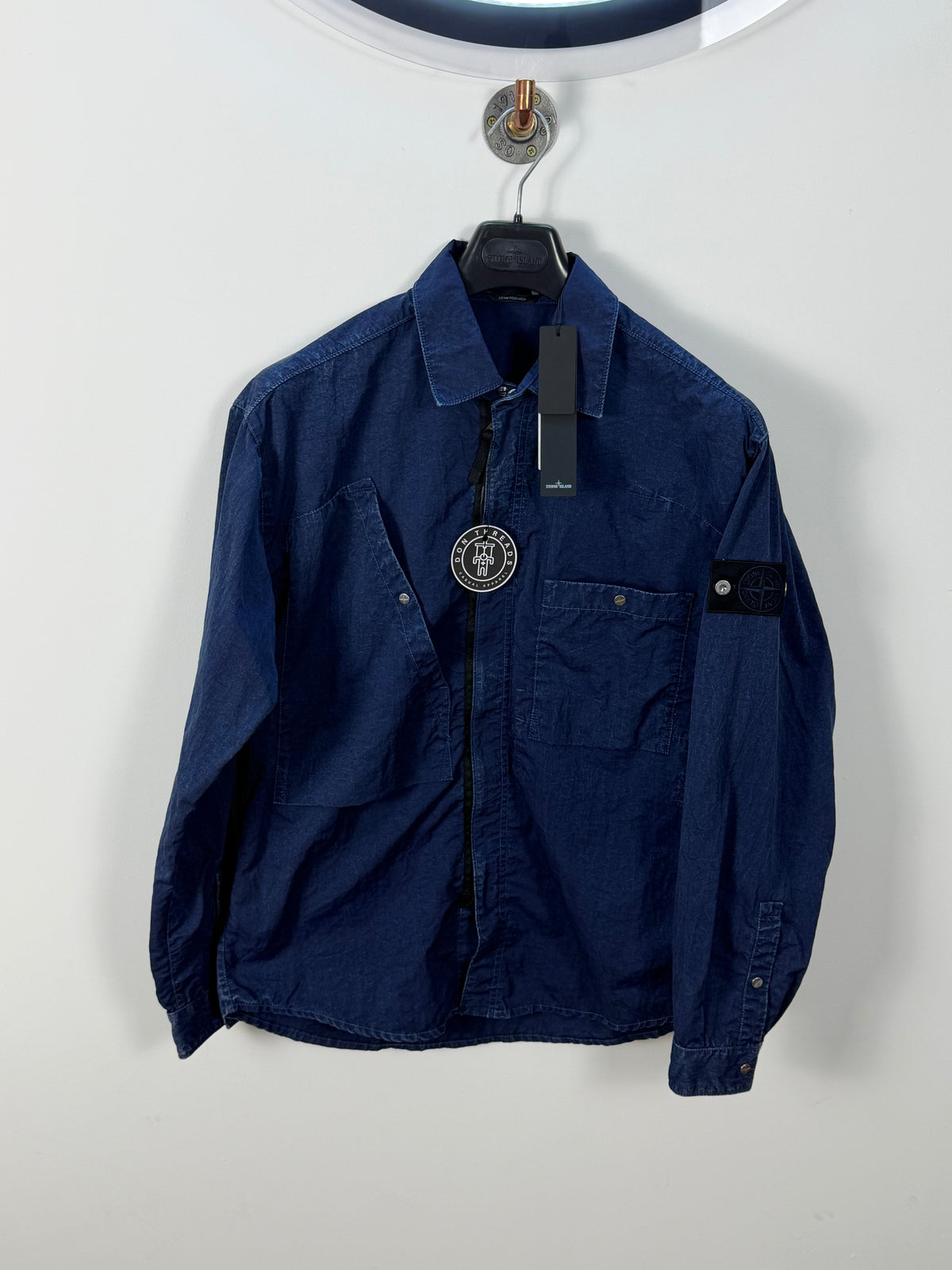 Stone Island Hollow Denim Research Logo