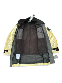 Stone Island Iridescent Coating Tela With Reflex Mat