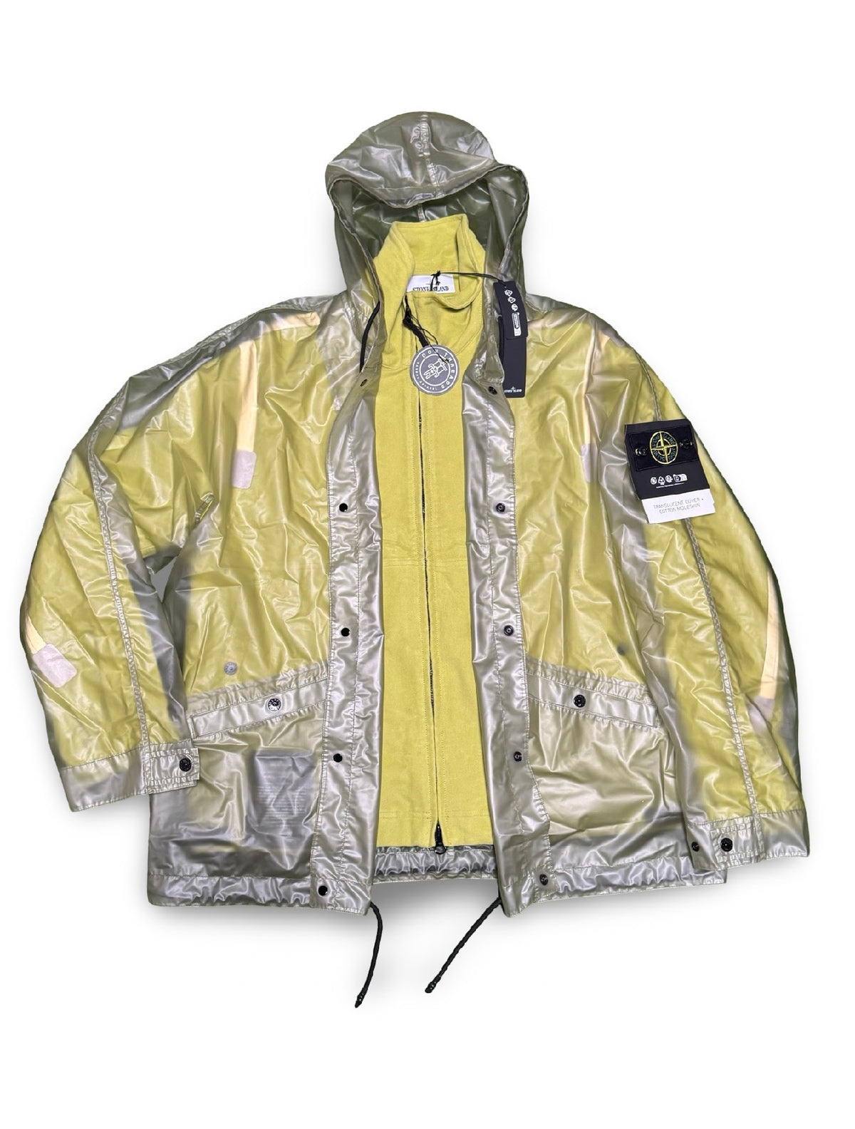 Stone Island Translucent Cover + Cotton Moleskin