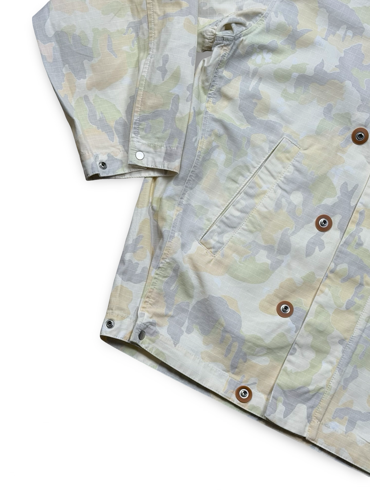 Stone Island x Supreme Cotton Ripstop Ice Jacket Camouflage