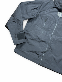 Stone Island Black Metal Lamina Poly Ripstop