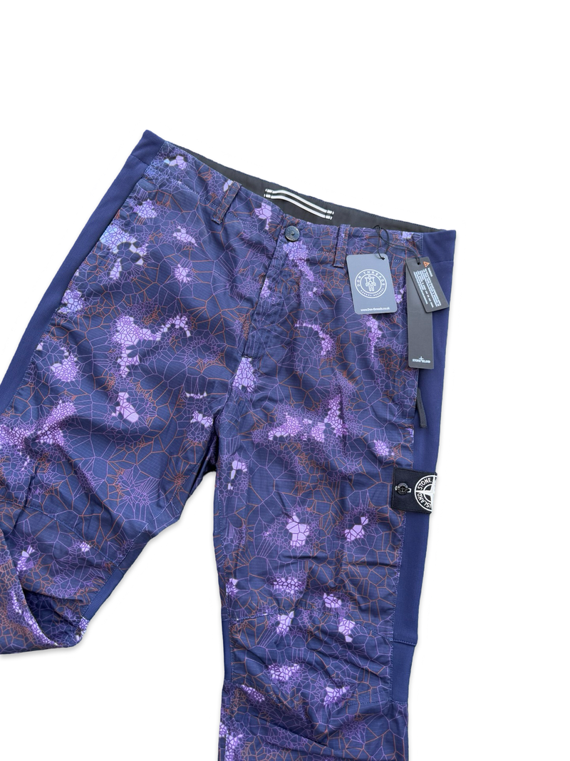 Stone Island Printed Heat Reactive Thermosensitive Fabric Cargo Trousers