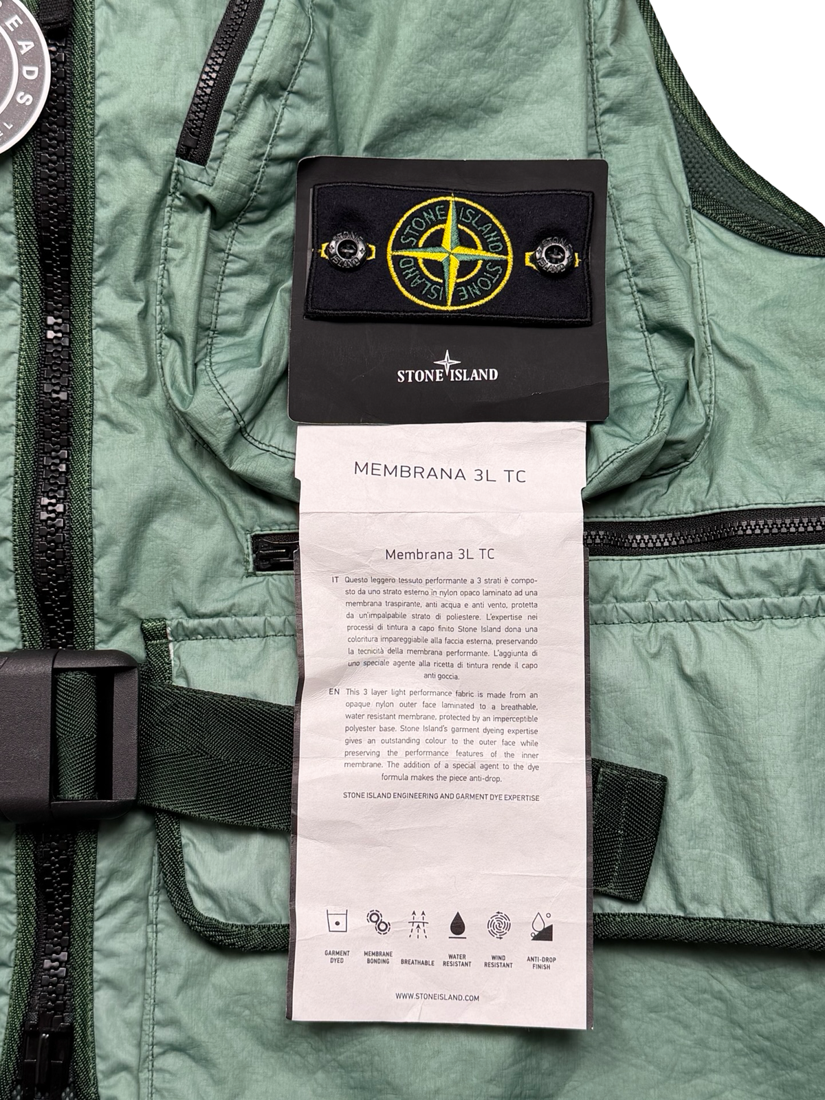 Stone Island Membrana 3L TC Utility Vest