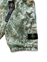 Stone Island OVD Acid Wash Fleece Shorts
