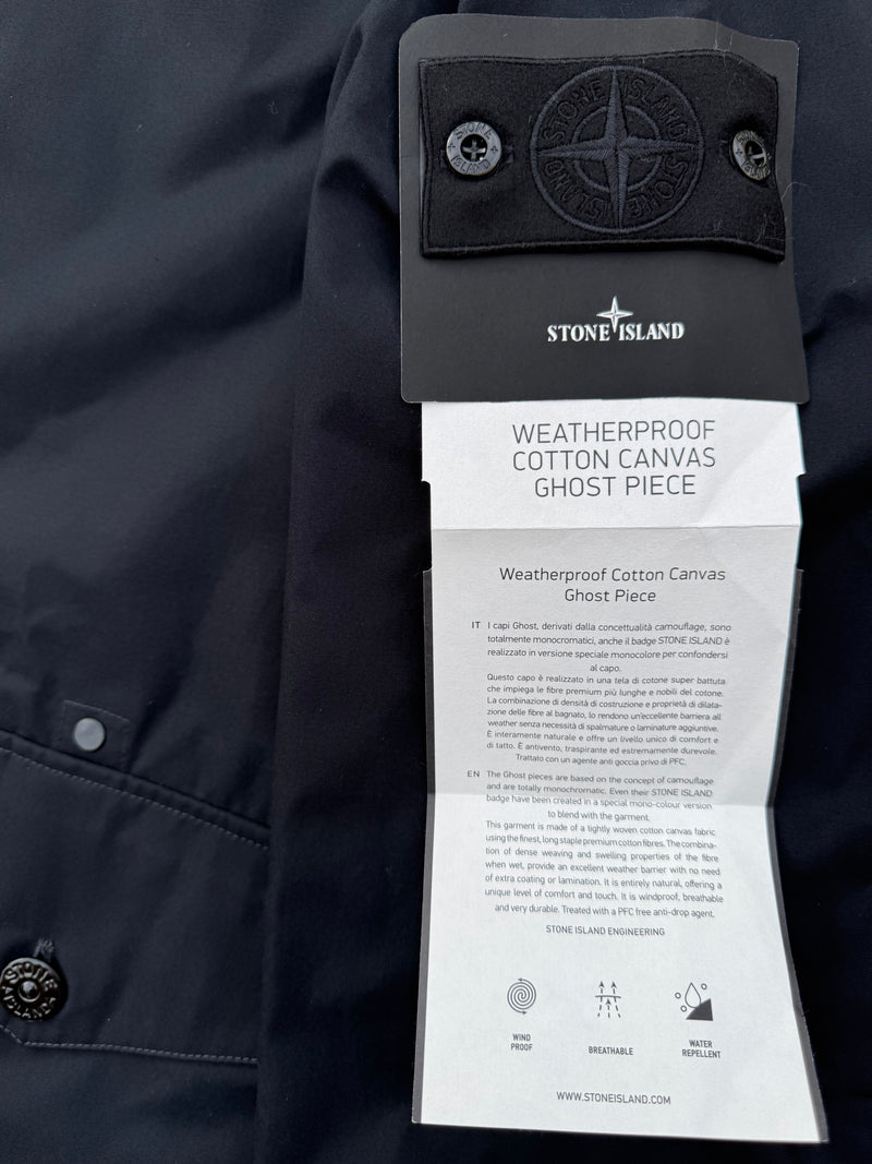 Stone Island Weatherproof Cotton Canvas Ghost Piece