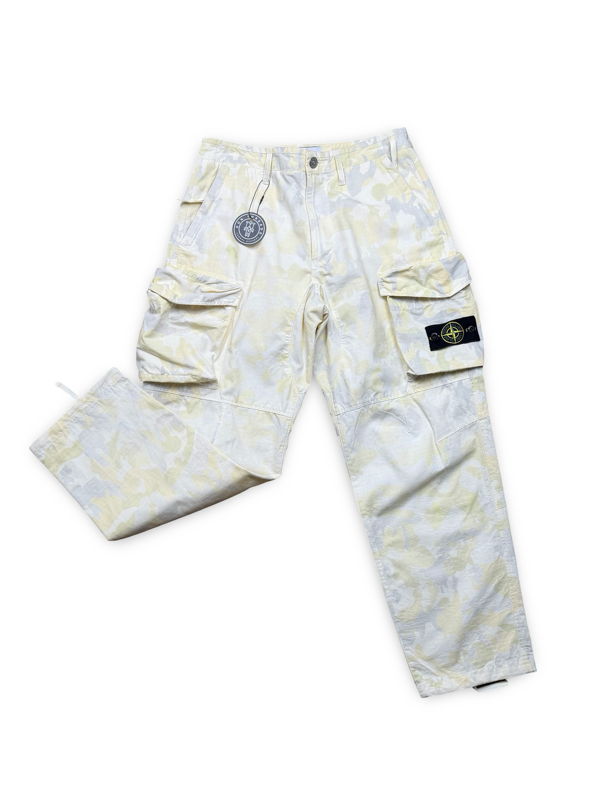 Stone Island x Supreme Cotton Ripstop Ice Camouflage Cargo Trousers