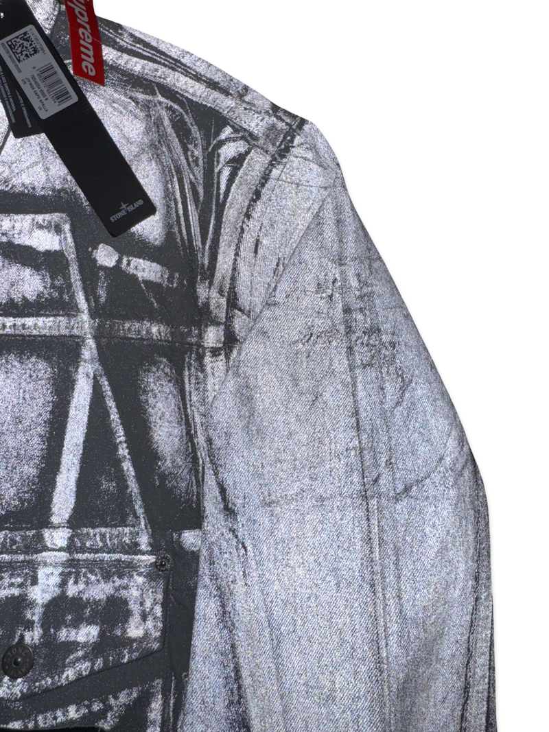 Stone Island Reflective Bull Denim-TC