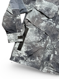 Stone Island Dissolving Grid Camo On Econyl Regenerated Nylon