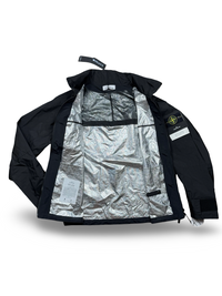 Stone Island Black Metal Lamina Poly Ripstop