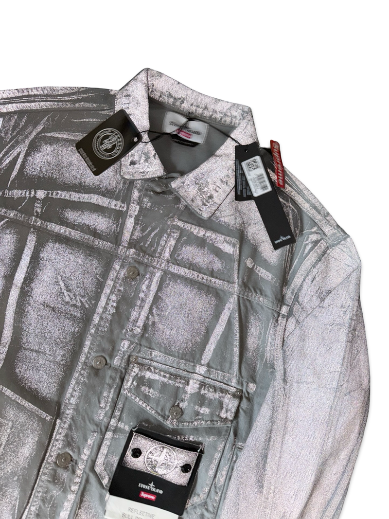 Stone Island Reflective Bull Denim-TC