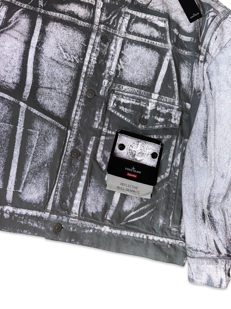 Stone Island Reflective Bull Denim-TC